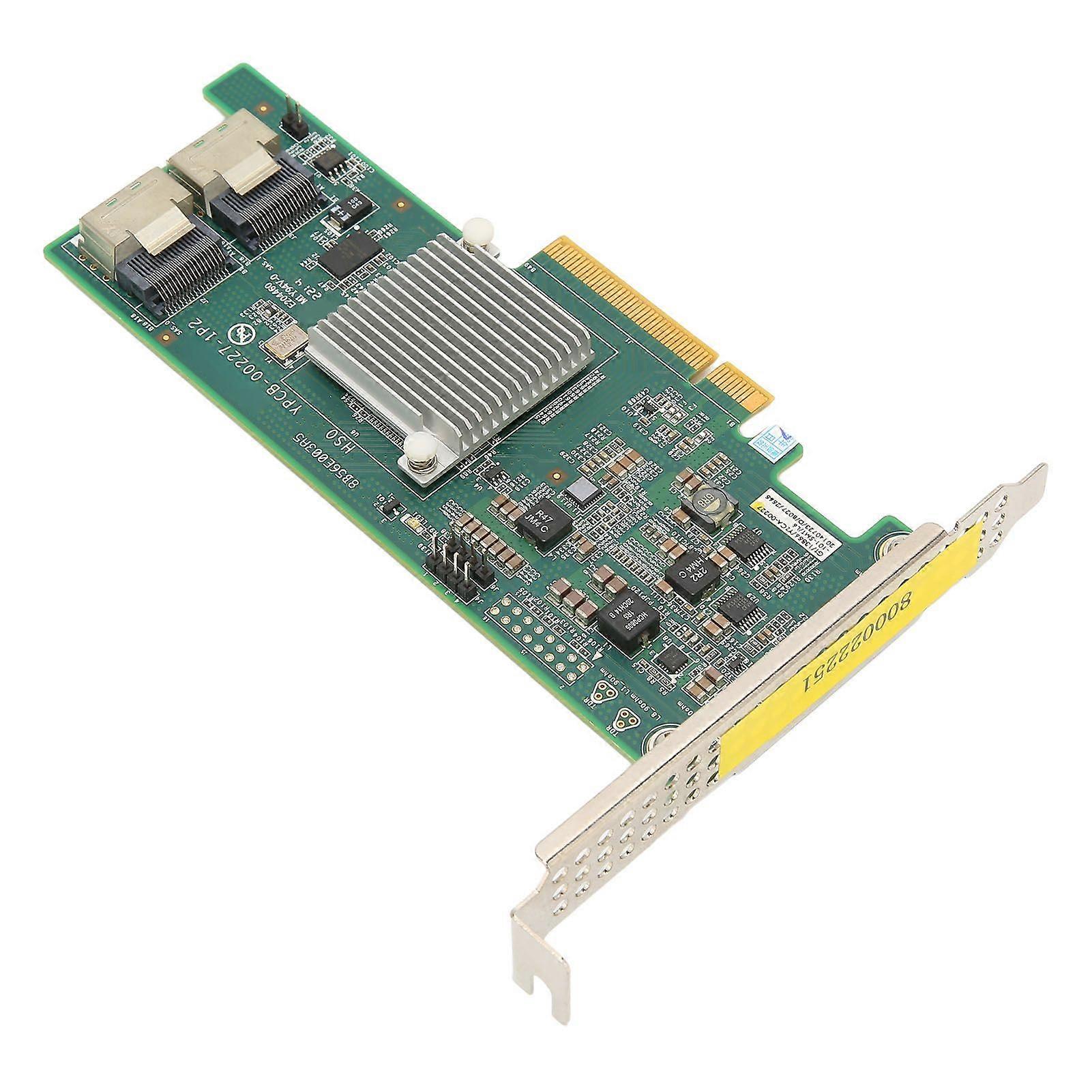 PCI E X8 Array Card SAS2308 6G 2 SAS Mini Interface Support 16T Disk HBA Disk Array Card for Databases Server Disks