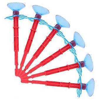 Suction Cup Arrows For Shooters Real Outdoor Sports Game Replacement Plastic 6Pcs