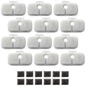 Cat Water Fountain Replacement Filters compatible with PLWF105/PLWF115/PLWF005 Pet Triple Filtration