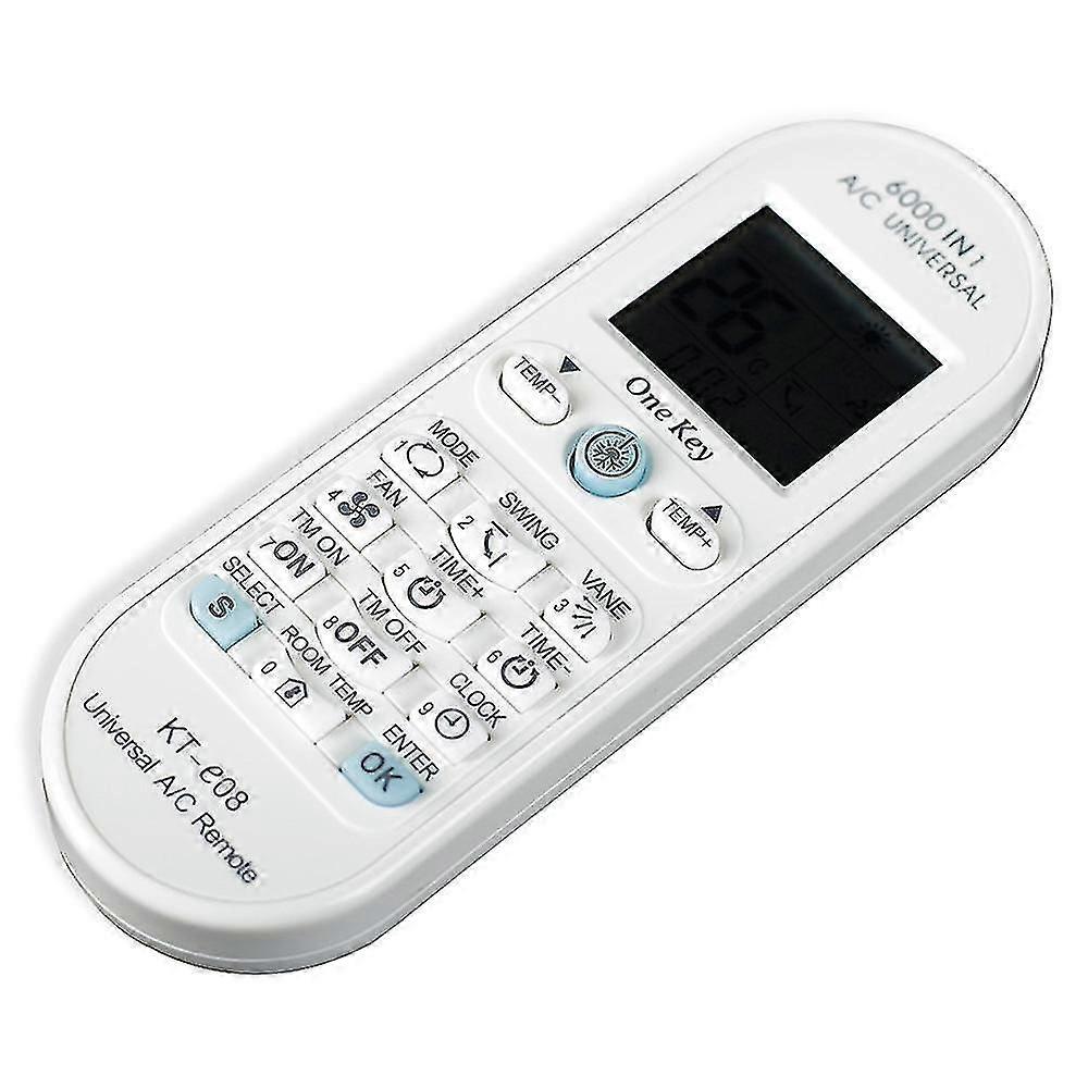 Kt-e08 Universal Remote for alle større mærker af Mini Split Ac