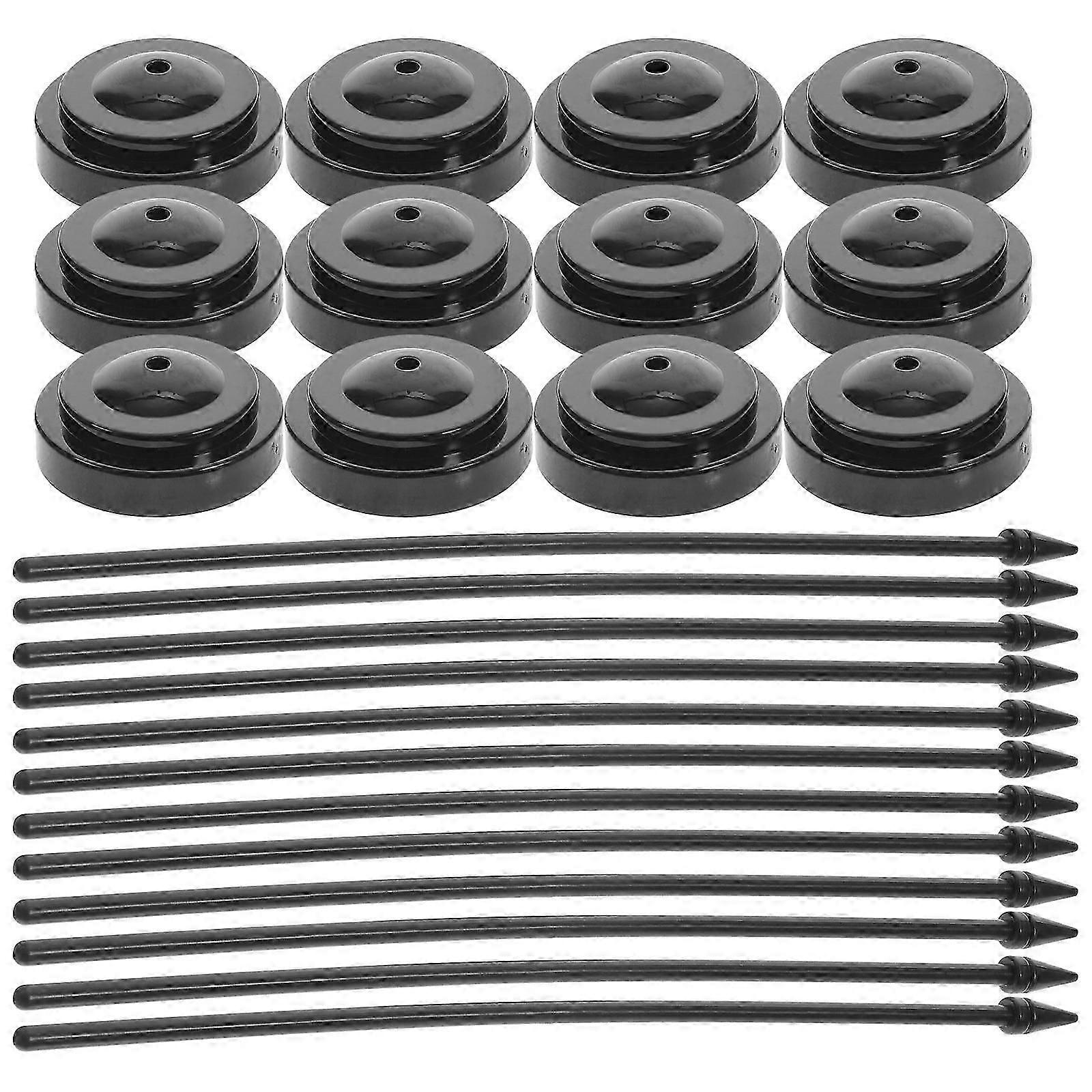 Car Flag Mount Desktop Small Flag Holder for Office Use 24Pcs