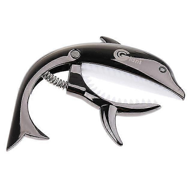 Durable Dolphin Shape Capo Quick Release Tune Clamp compatible with Guitar Lovers