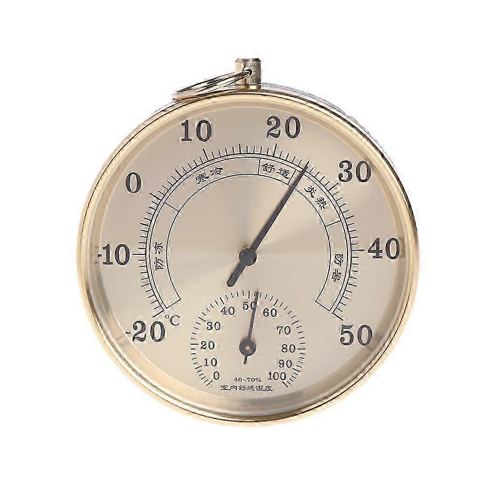 Thermometer Pointer Type Temperature Humidity Meter Gauge Weather Station Home