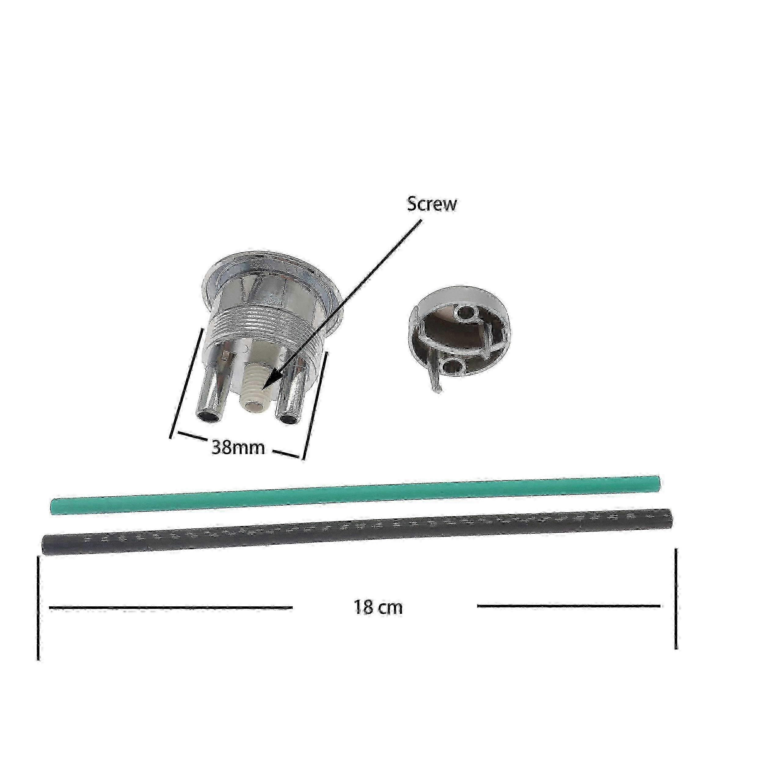 Compatible with Geberit Impuls250 Twico Dual Flush WC Button 1 Button 2 Flush Options