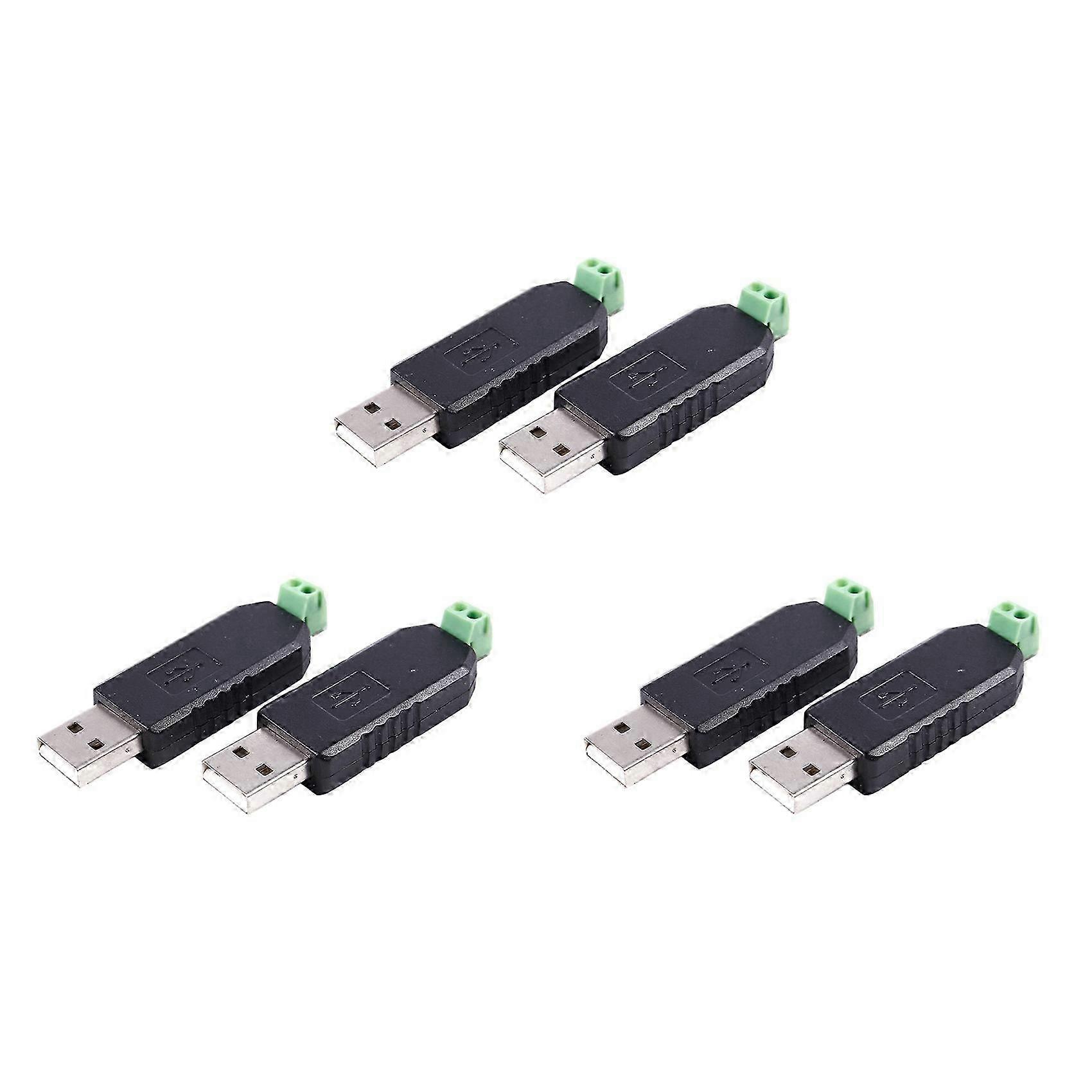 6x PC USB to RS485 RS-485 Interface Converter Serial Adapter Compatible + PLC