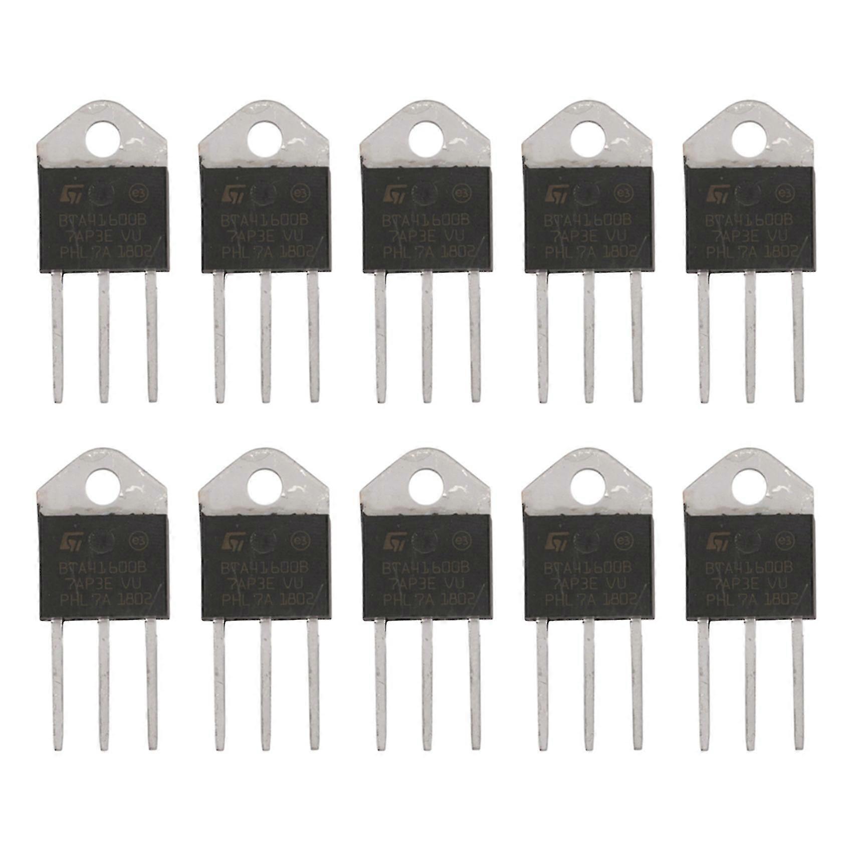 10X BTA41-600B 600V 40A Silicon Controller Rectifier Standard Triac