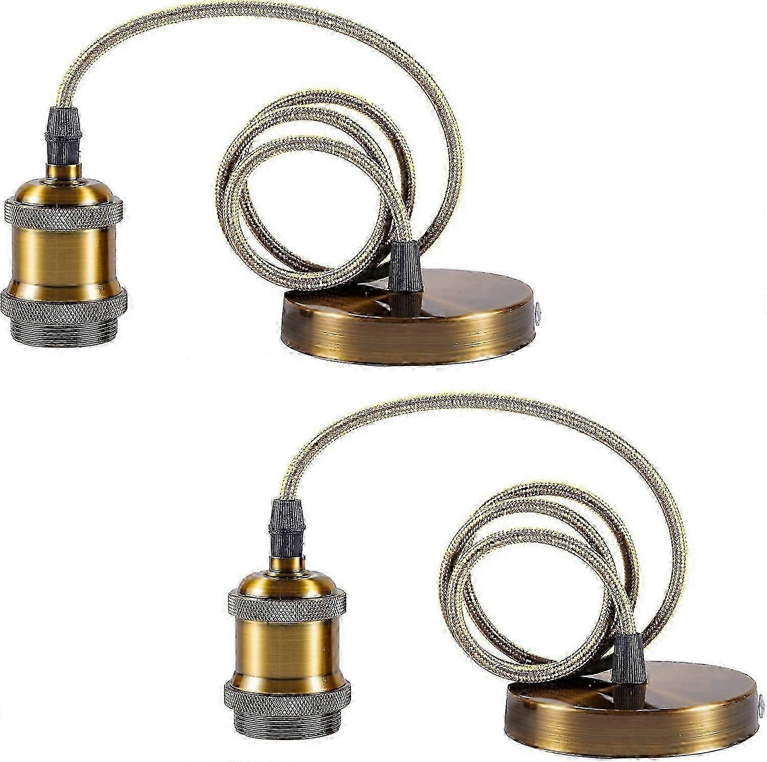 Ceramic E27 Vintage Pendant Fitting