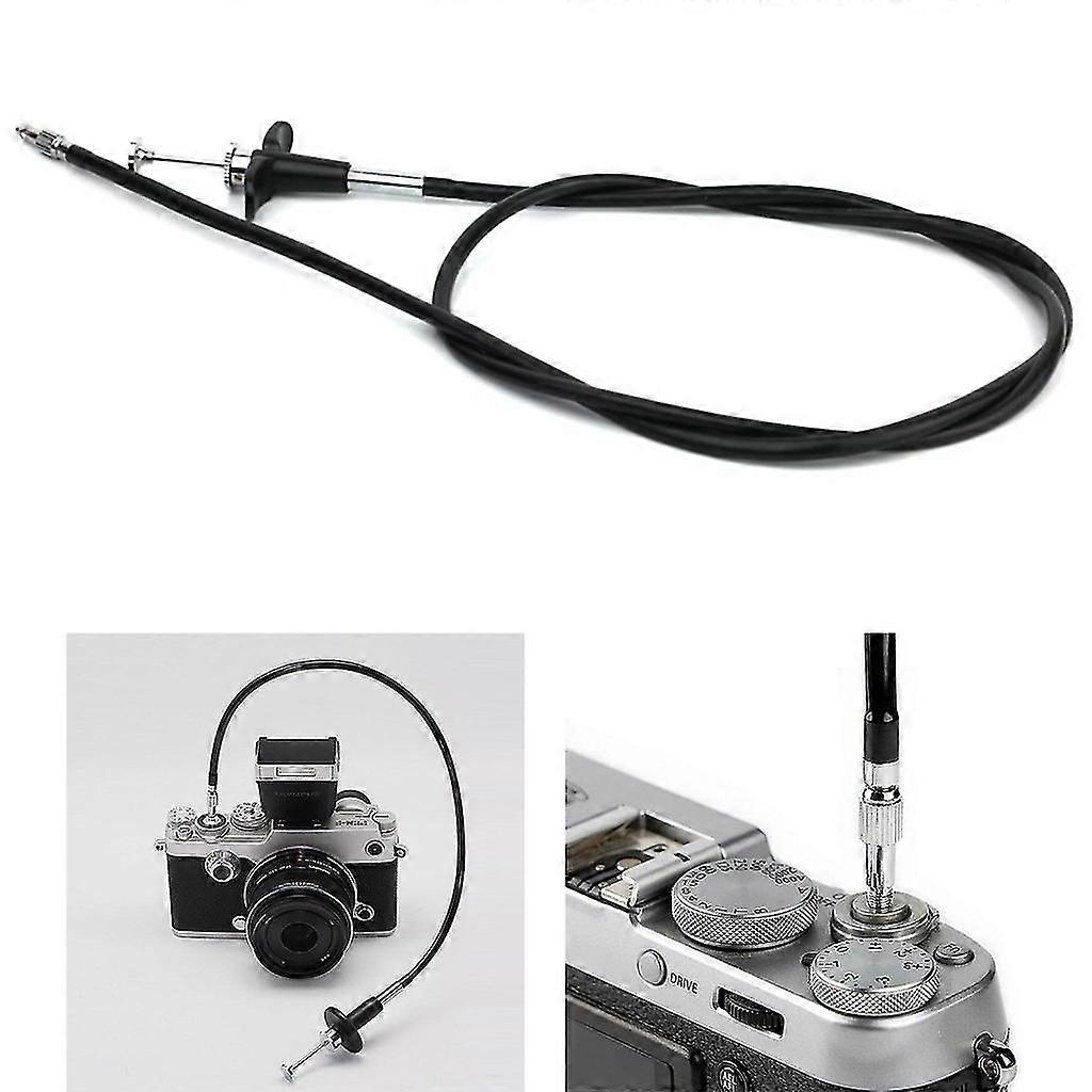 Camera Shutter Release Control Cable Cord 40cm/70cm/100cm Mechanical Locking