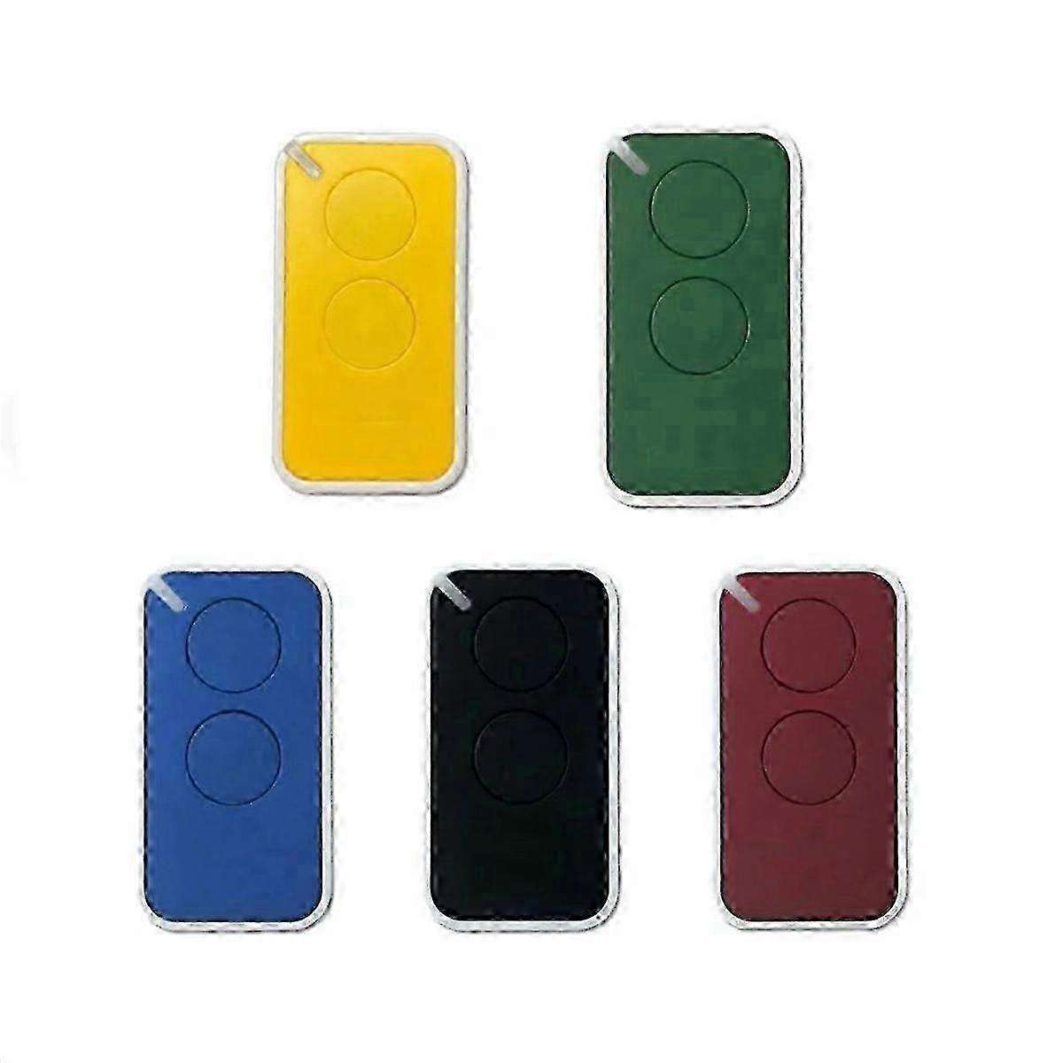 5PCS 433MHz Dynamic Rolling Code Garage Door Remote Control Compatible with NICE