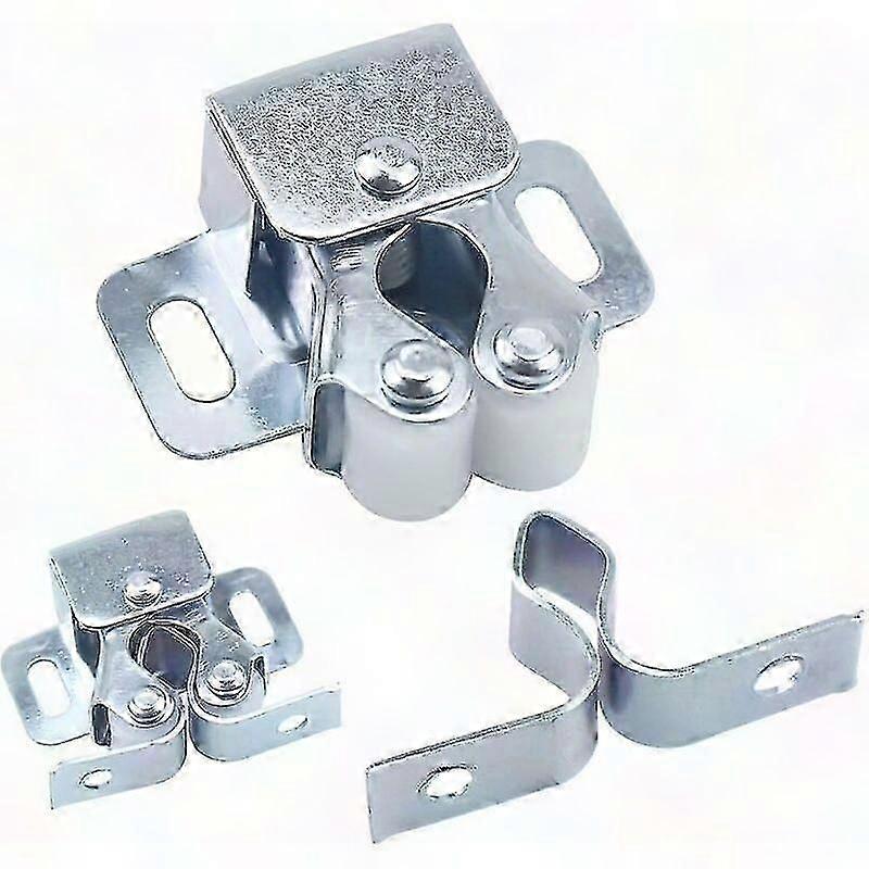 Door Latch Closer with Double Roller Buckle