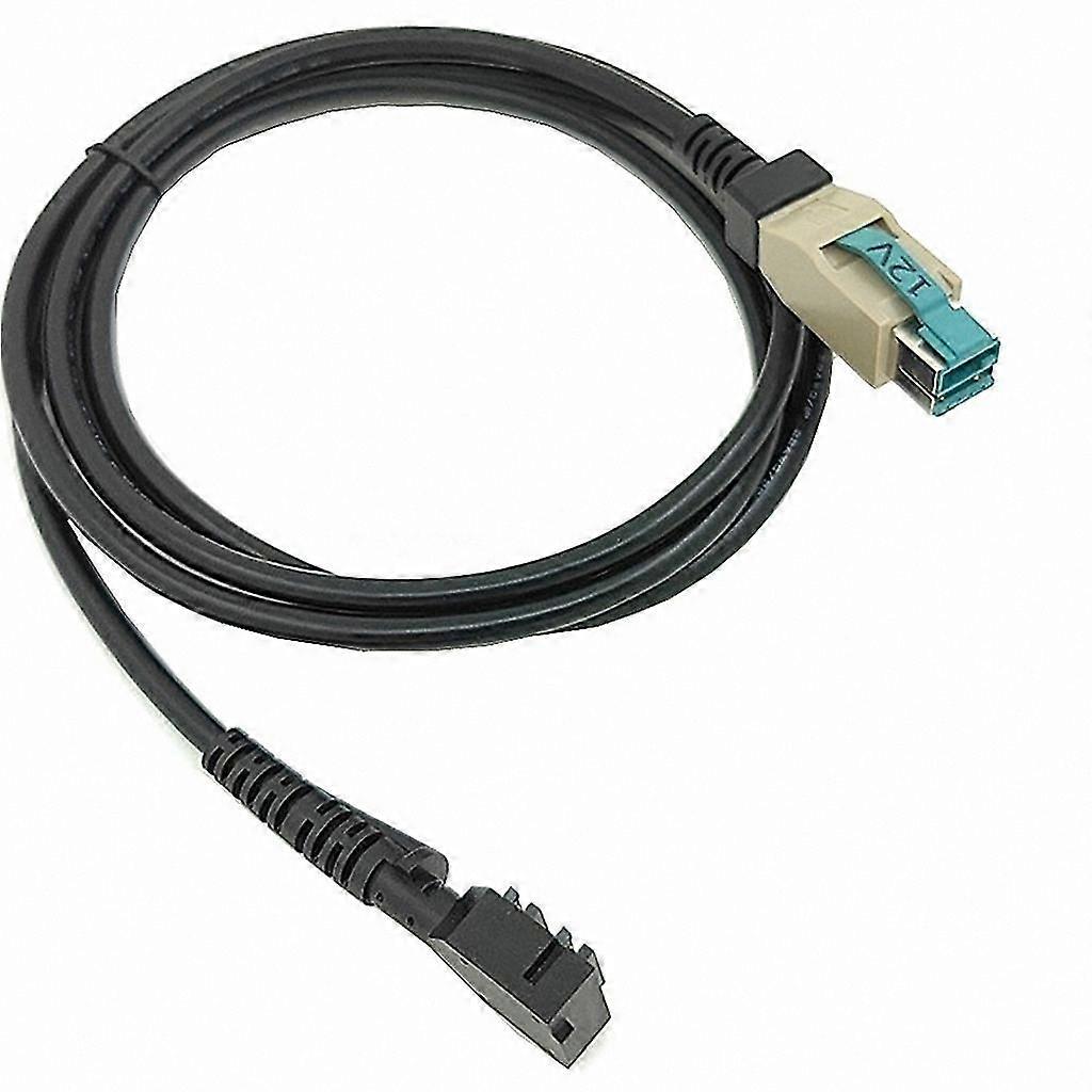 Durable 12V USB 8P Cable for Payment Terminals-Compatible with VX820 Devices