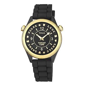 Tous tender time watch for Women Analog Quartz with Silicone bracelet 200350600