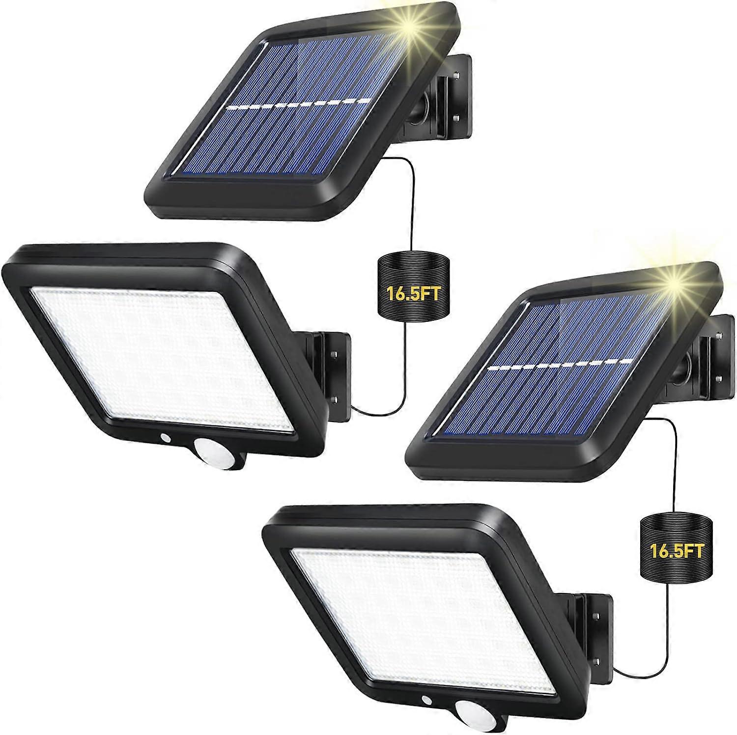Outdoor Solar Lamp, Split-Panel Design, Flexible Sunlight Positioning