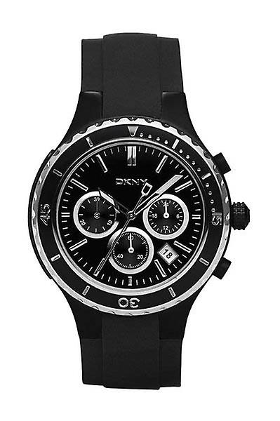 Dkny men Quartz Analog Man Watch with NY1468 Rubber Bracelet