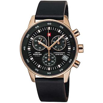 Schweizer Militär Quarz Analog Man Uhr mit SM30052.07 Gummiarmband