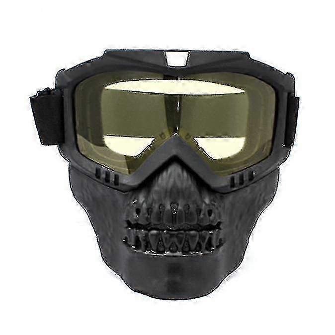UV-Protective Skull Goggle Mask