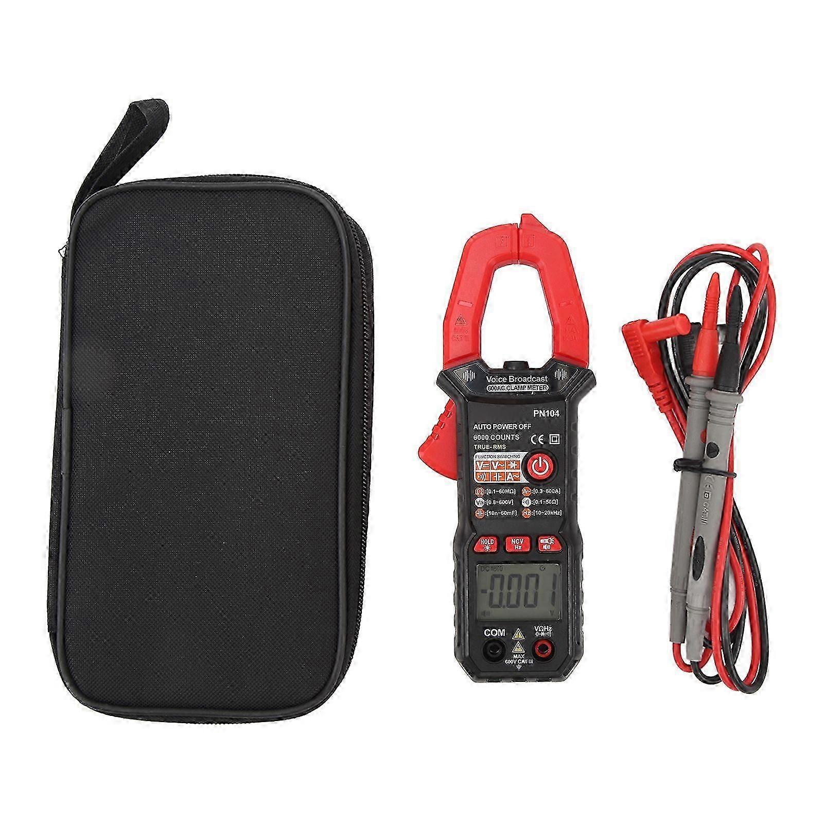 Clamp multimeter Full, Automatic Clamp AC DC Current Voltage Resistance Frequency Meter Voltmeter Ammeter_HP