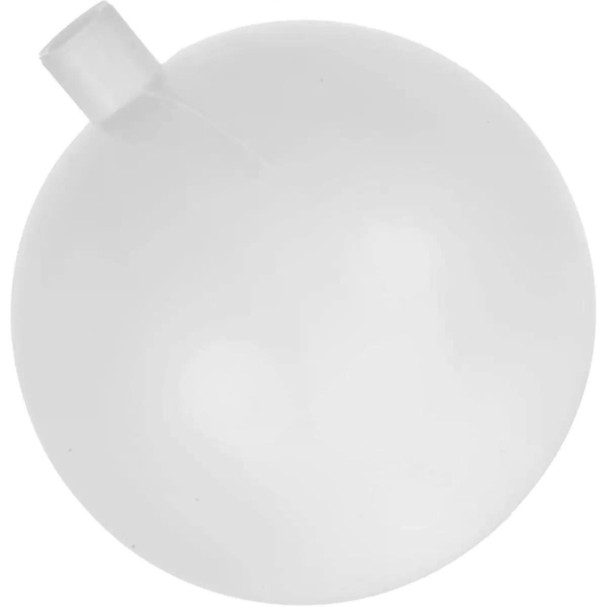 Plastic Globe Lamp Shade G4 Socket 80mm White Lampshade