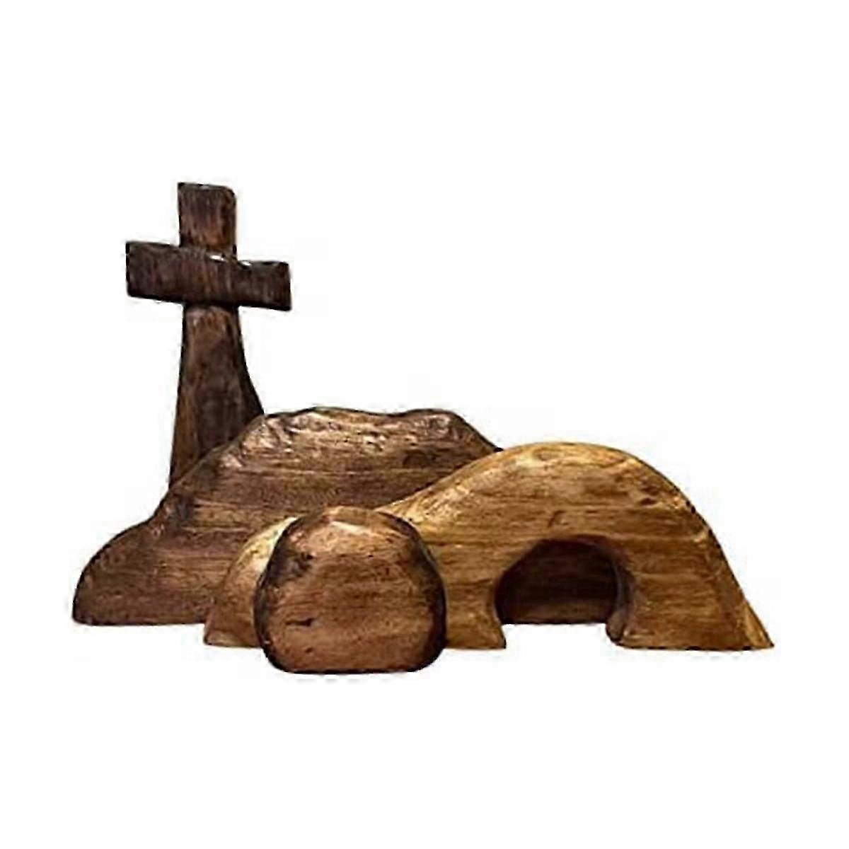 Solid Beech Easter Tomb Set