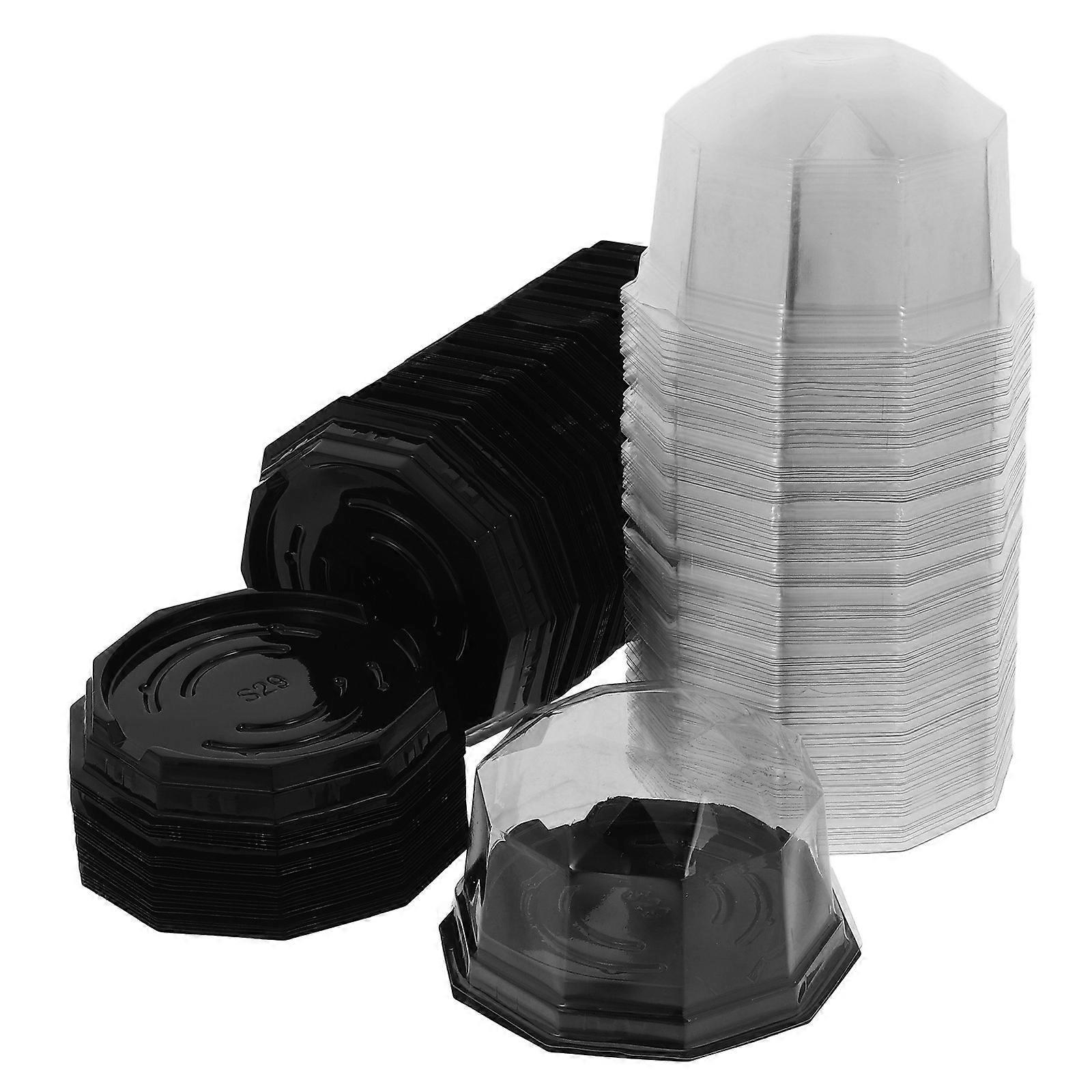 Polygonal compatible with Storage 100Pcs with Lid Carriers