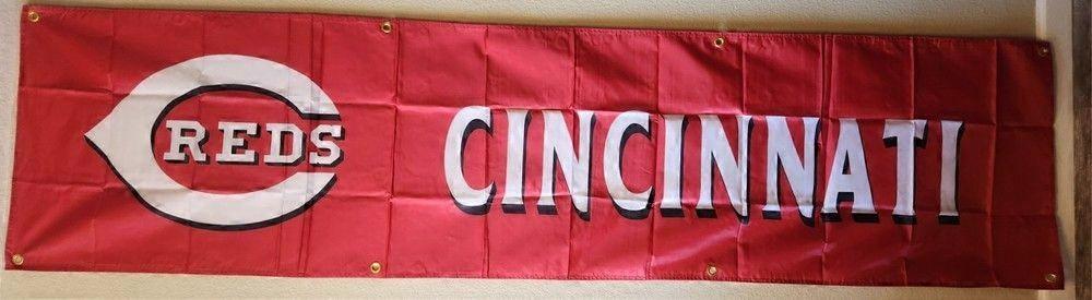 Cincinnati Reds MLB  Banner Flag   S31