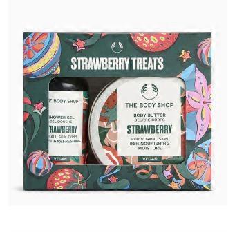 The Body Shop Strawberry Treats Case 2 Pcs Unisex