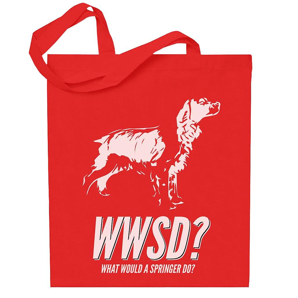 What Would A Springer Do Totebag