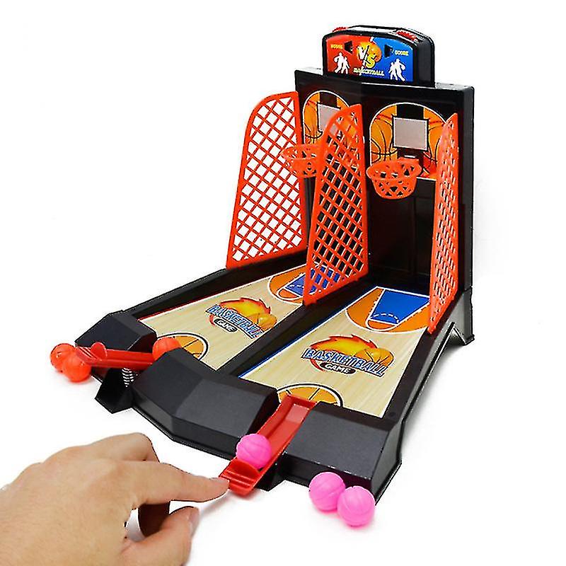 Basketball Board Game, Mini Finger Shooting, 2-player Battle Table Desktop Basketball Games