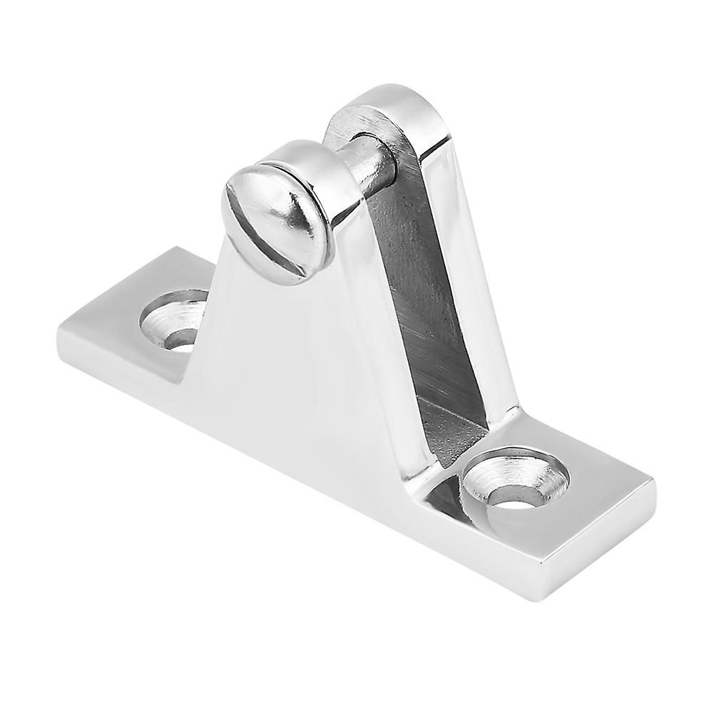 Deck Hinge Mount Fitting,Stainless Steel Marine Boat Deck Hinge Mountfor Bimini Stainless Steel Deck Hinge Mount Extended Durability