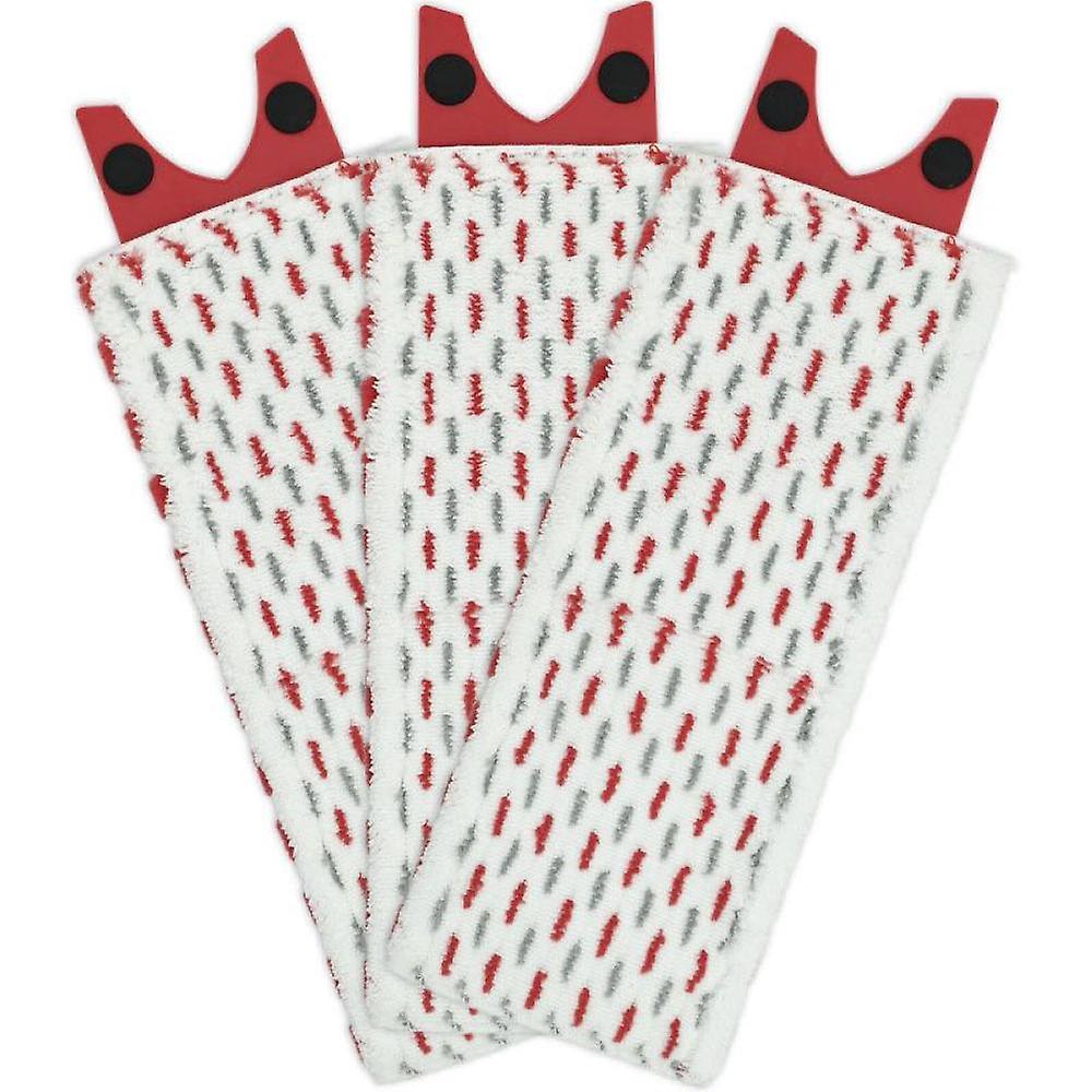 3Pcs Compatible For Vileda Edelweiss Mop 1-2 Spray Mop Replacement Mop Pad