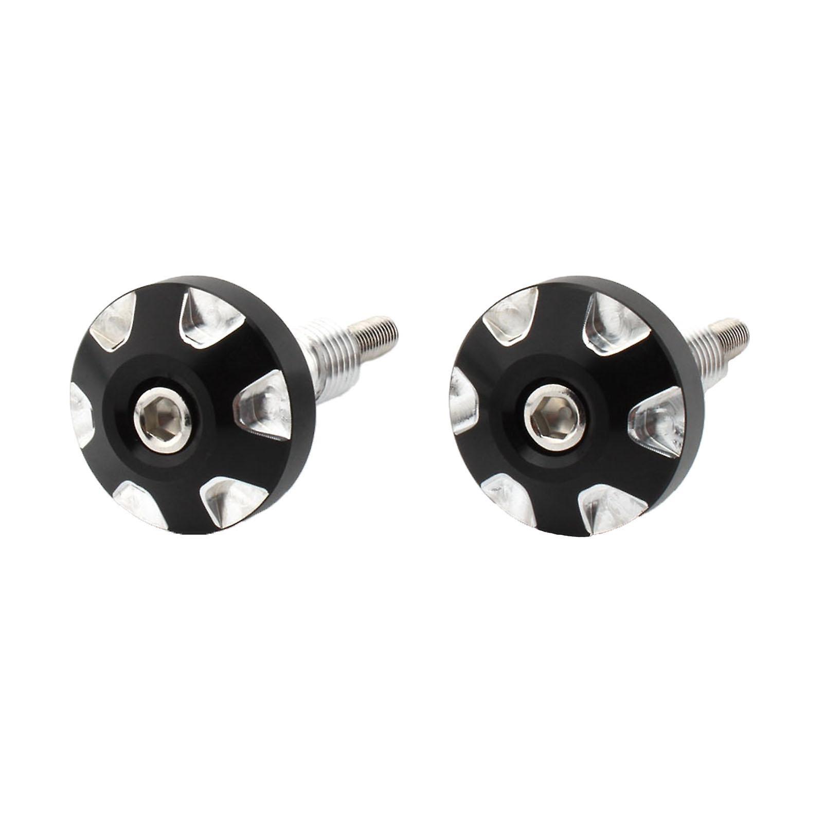 2Pcs Handle Bar Grip Ends Caps Plug for BMW R9T RNineT All Years Black White