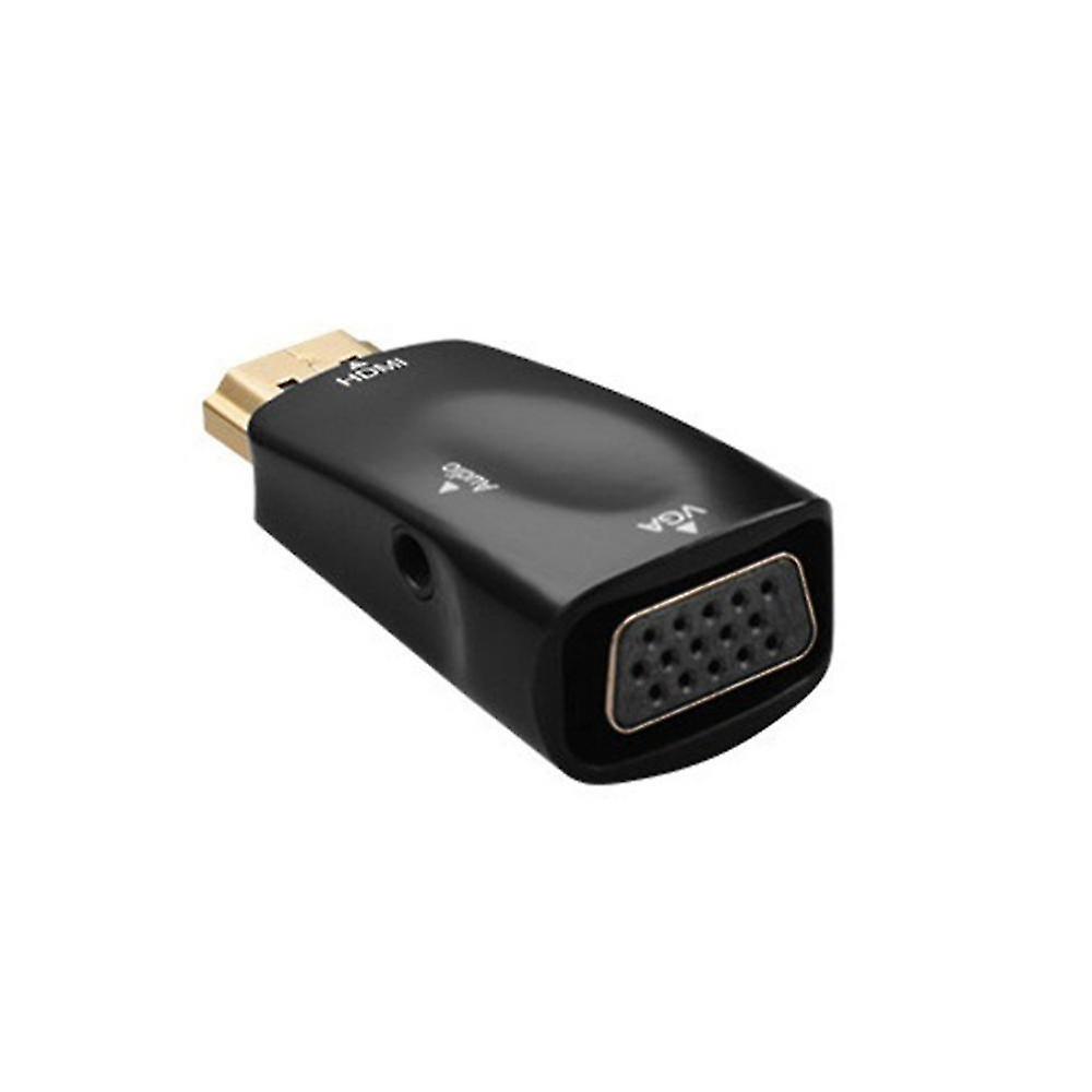 وضوح عالية 1080p Hdmi متوافق مع تحويل VGA مع كابل الصوت للكمبيوتر كمبيوتر محمول قرص HDTV