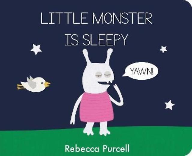 Little Monster Is Sleepy by Rebecca Purcell Paperback Book