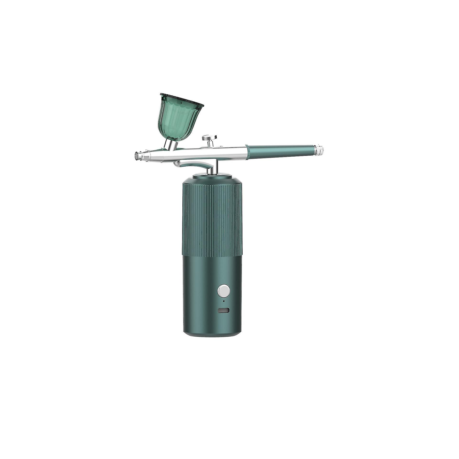 Wireless Portable Airbrush Oxygen Injector Nano Fog Mist Sprayer Gun For Nail Design Tattoo Craft Cake Diy Colorful Air-brush