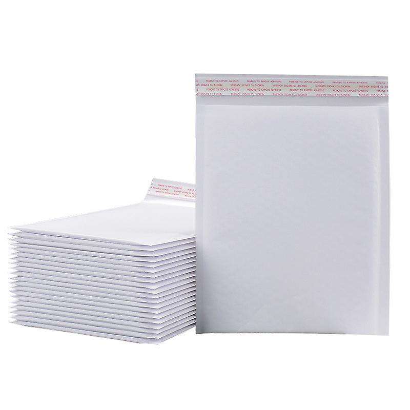 50pcs/lot Small Bubble Mailers Wrap White Craft Paper Bubble Envelope