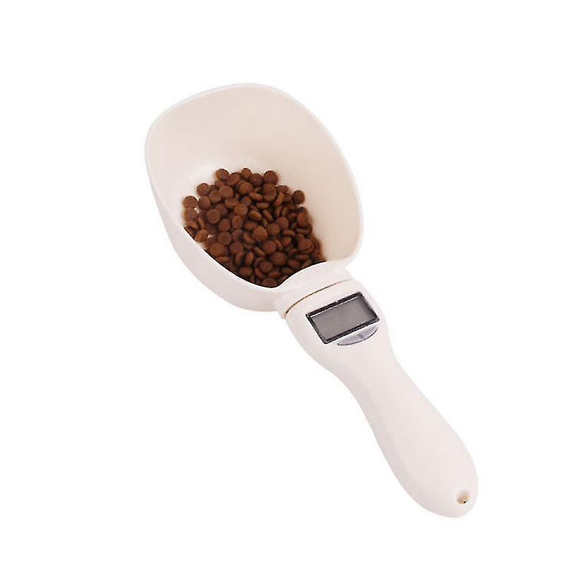 Pet Feeding Weighing Weighing Spoon (white)