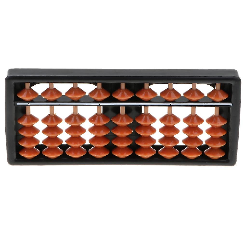 9 Rods Plastic Beads Arithmetic Abacus Count Number Tool Educational Toy