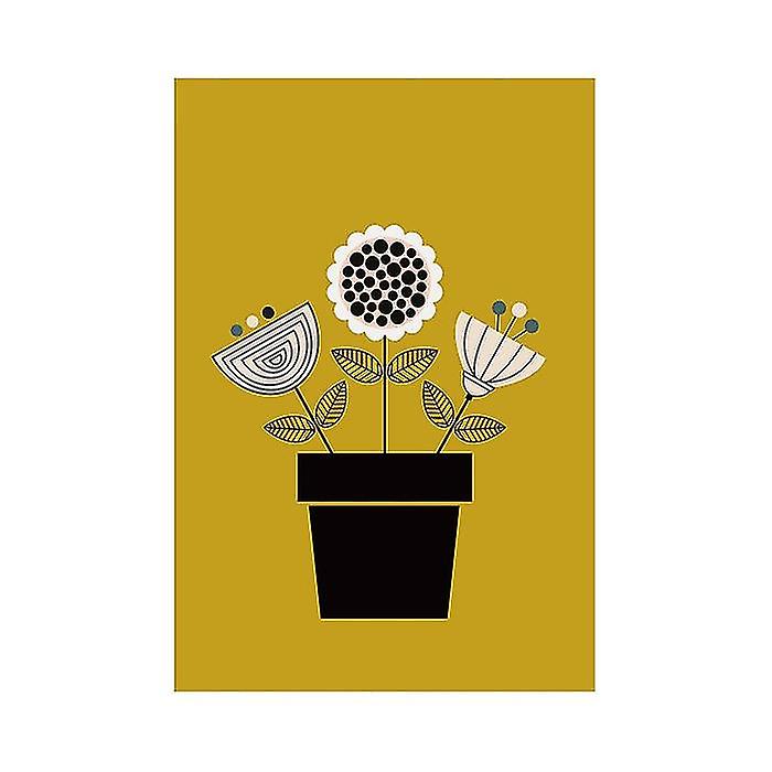 Lyndy Hants Scandi Flower Pot Print