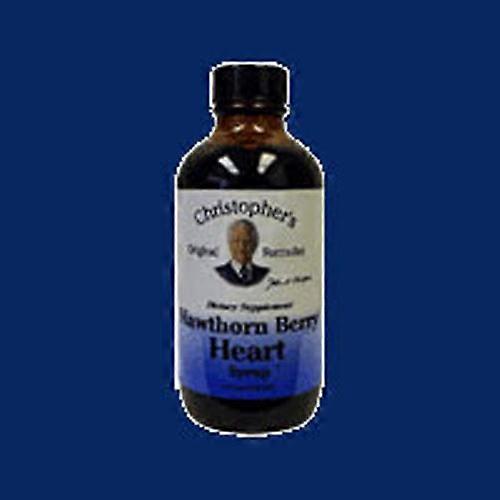 الدكتور كريستوفر صيغ شراب قلب التوت الزعرور ، 4 أوقية (حزمة من 1)