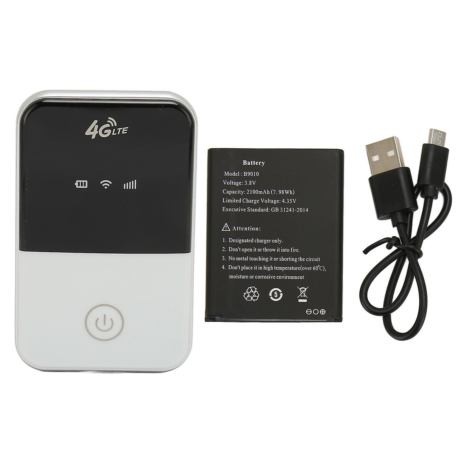 4G LTE Mobile WiFi Hotspot Intelligent Display Support 8 Users Wireless 4G Router with SIM Card Slot Asian Version