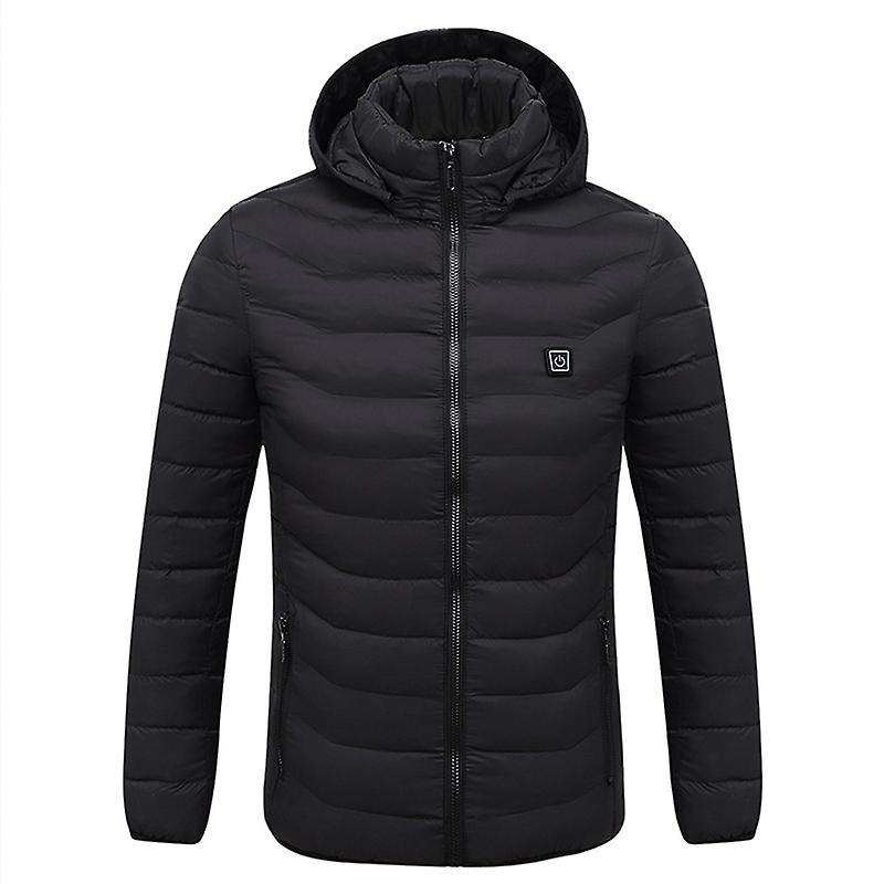 Winter Smart Electric Heating Hooded Jacket, Size:M M M