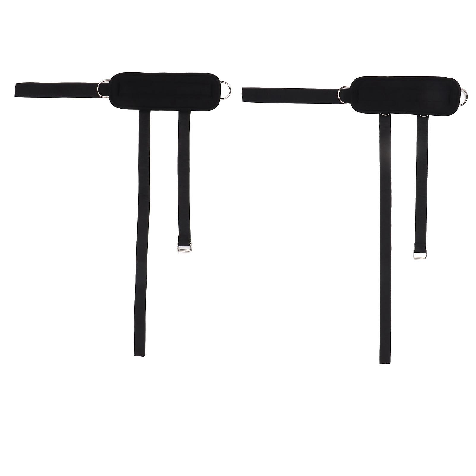 2Pcs Adjustable Gym Ankle StrapsCuffs for Men Women