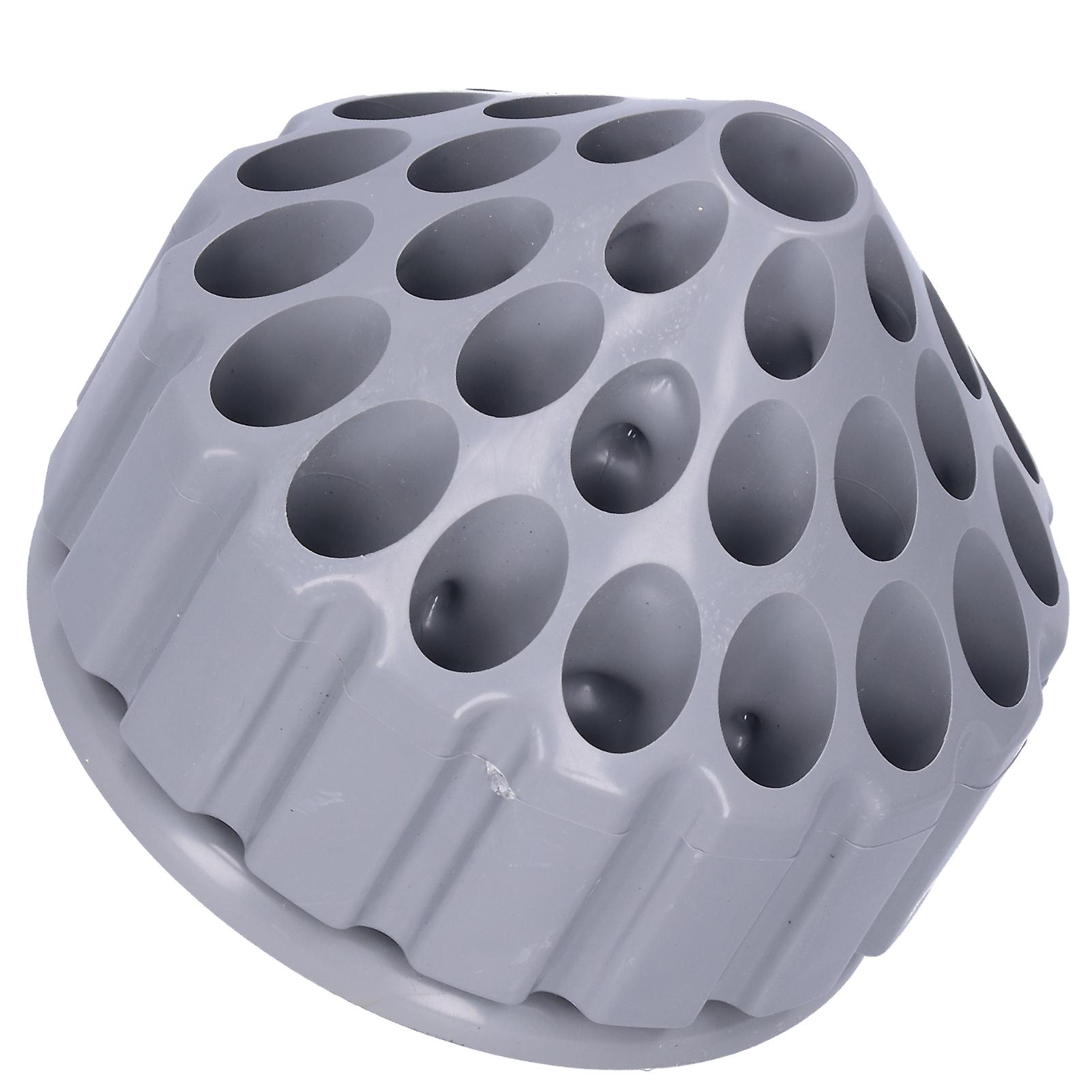 Bur Holder Rotatable Drill Bit Stand 10.3cm x 8.7cm Plastic Organizer