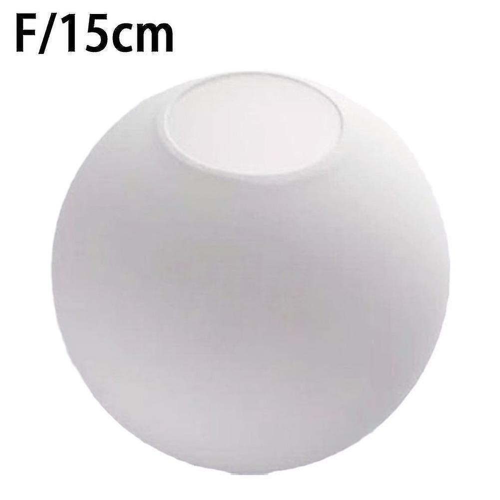 Matte White Globe Glass Lamp Shade Replacement Round Light Cover Fix