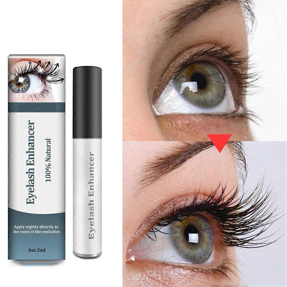 Eyelash Growth Fluid Lash Growth Serum to Grow Longer Eyelashes Eyebrow and Eyelash Enhancer Booster for Men and Women