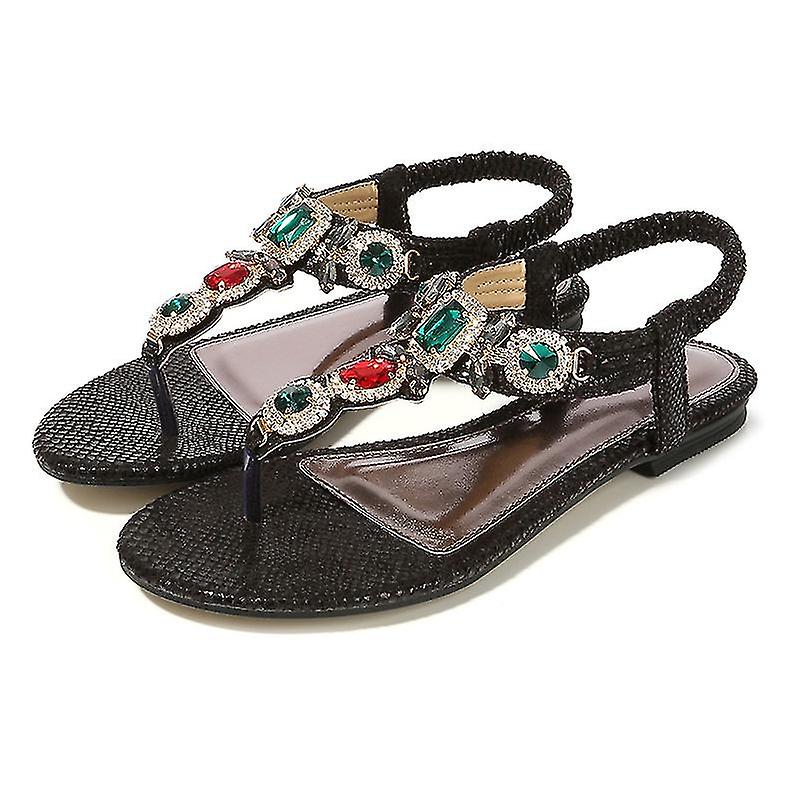 Dames Plus Size Bohemian Sandalen
