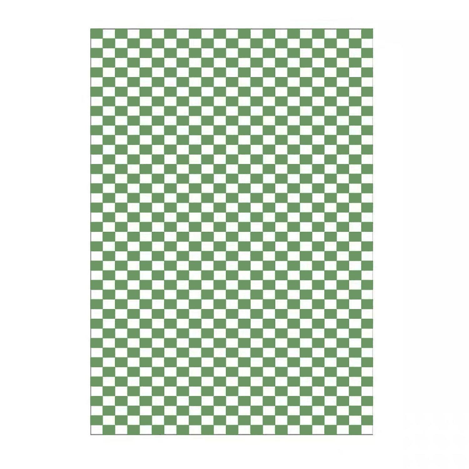 Creative Chessboard Pattern Carpet Decor More Thicken Stylish Polyester Ground Carpet for Home