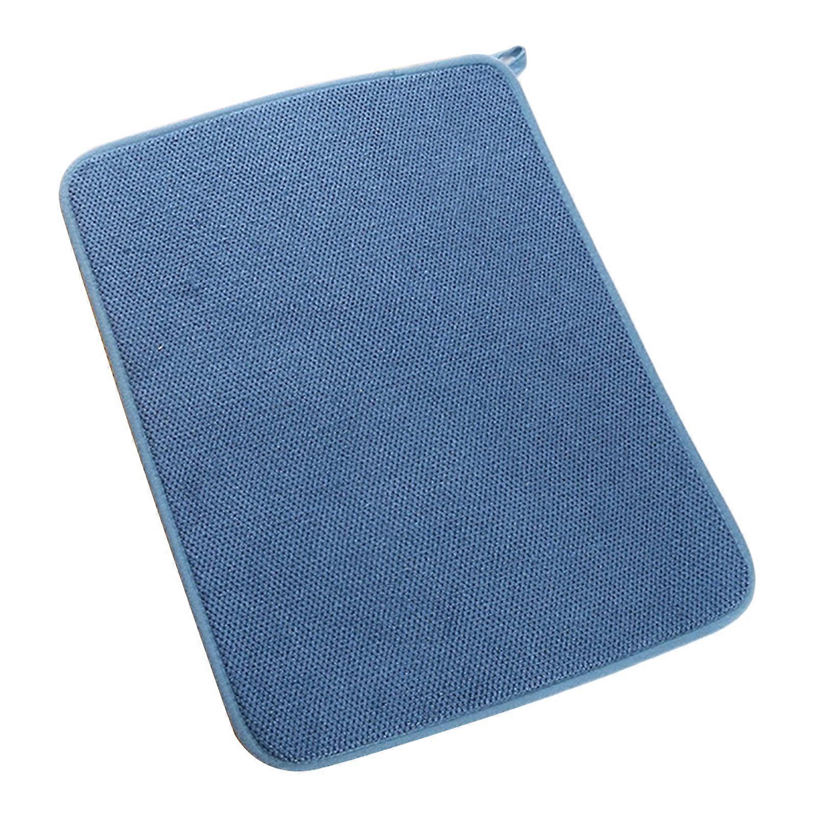 Drying Mat Reusable Heat-resistant Non Slip Absorbent Table Placemat Drain Drying Pad Kitchen Tool for Dining Room