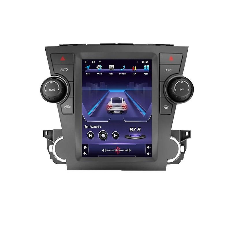 Tesla IPS For Toyota Highlander 2 2007 - 2013 Android 10 Car Radio Multimedia 4G WIFI Carplay DSP