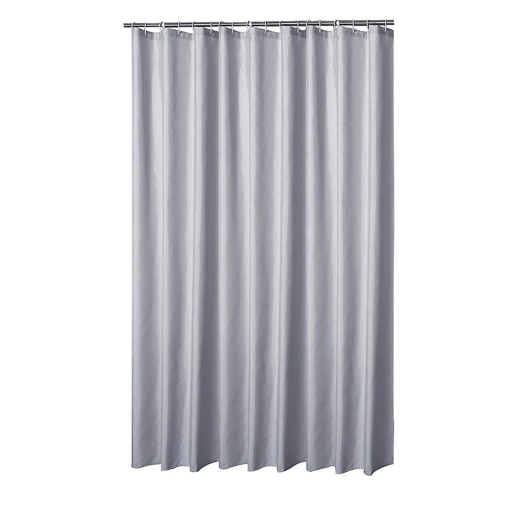 Durable Waterproof Mildew proof Lightproof Bathroom Curtain with Hooks(5#)